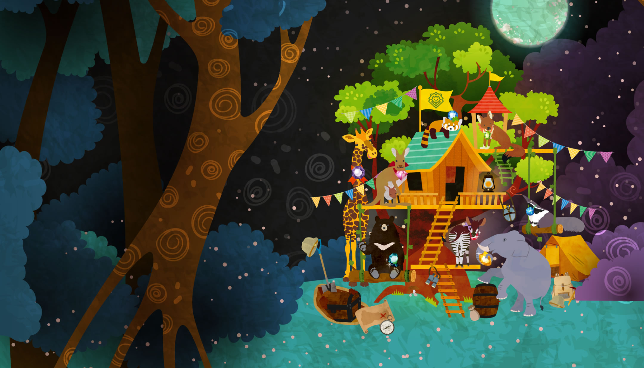 ズーラシア夜市